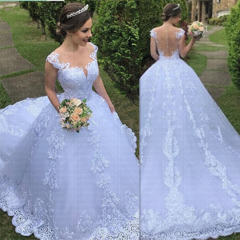 Vestido novia online bordado