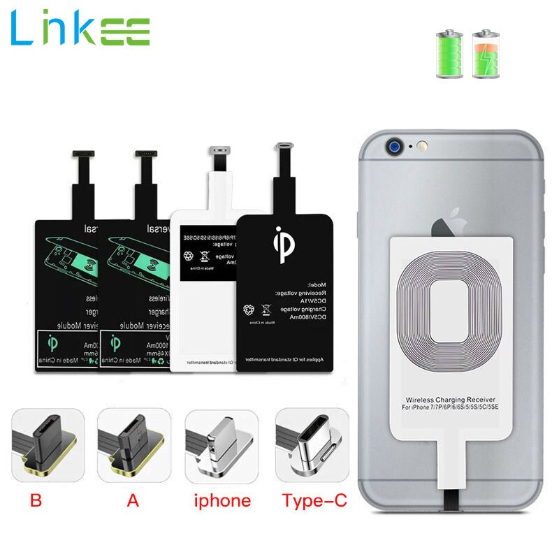 Receptor Adaptador Qi Carga Inalámbrica Lightning Iphone 5 5s 5c 6 6s 7  Plus con Ofertas en Carrefour
