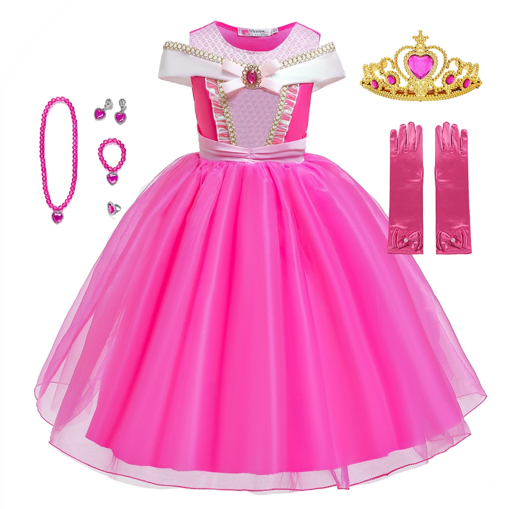 Disfraz Infantil Princesa Aurora Disfraz Aurora Costume Tutu De