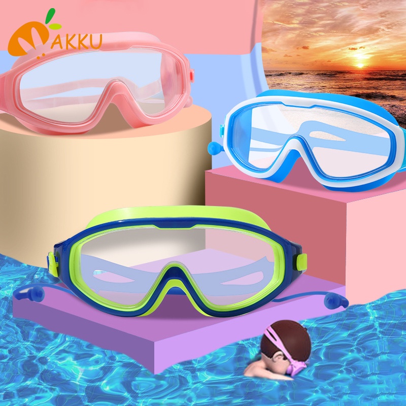 Gafas de buceo para niños Snorkel gafas de natación Gafas de buceo Gafas de  natación de marco grande