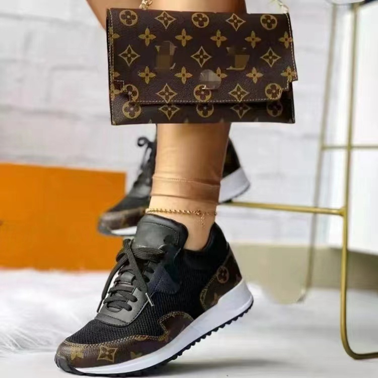 LV Tenis Mujer 2022 Moda De Las Mujeres Transpirable Ligero Zapatillas De  Deporte Suave Y Duradero Zapatos Casuales