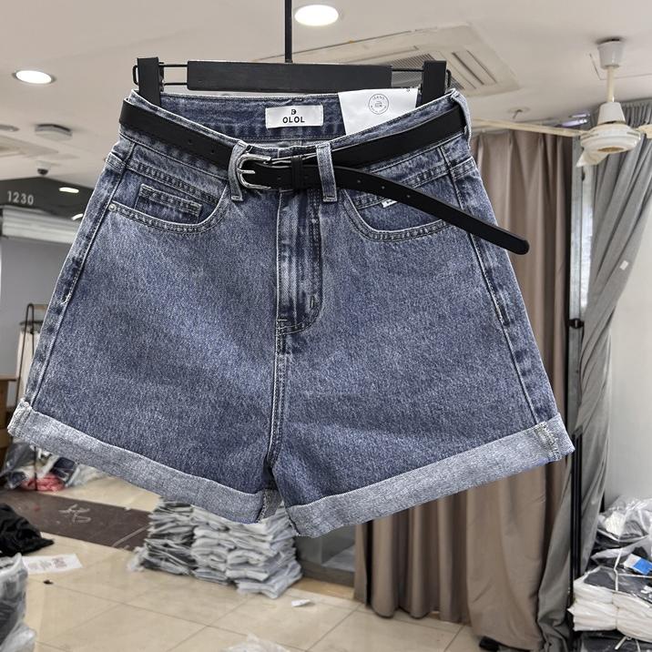 Vendedor estrella.! Jeans cortos Culottes jeans para mujer sueltos