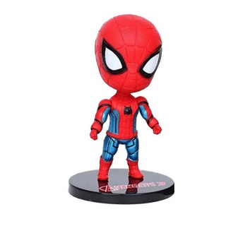 the marvel vengadores alianza batman spiderman iron man figura muñeca  juguetes pastel topper | Shopee México