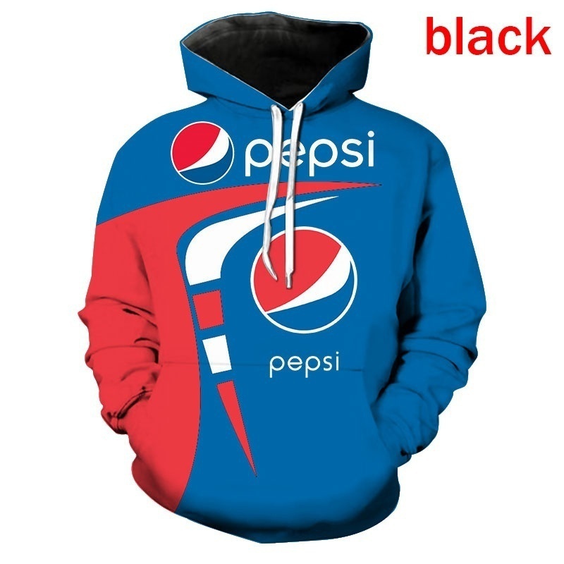 Anime Venta Caliente Pepsi Sudaderas De Impresion 3D Con Estampado 3D Para Hombres