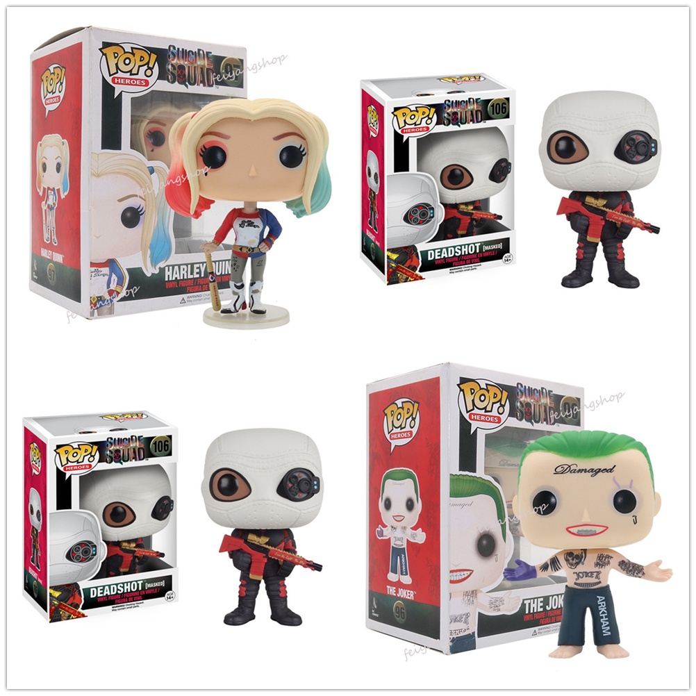 Funko Pop Escuadrón Suicida X Equipo De Tareas Harley Quinn 97 96 106