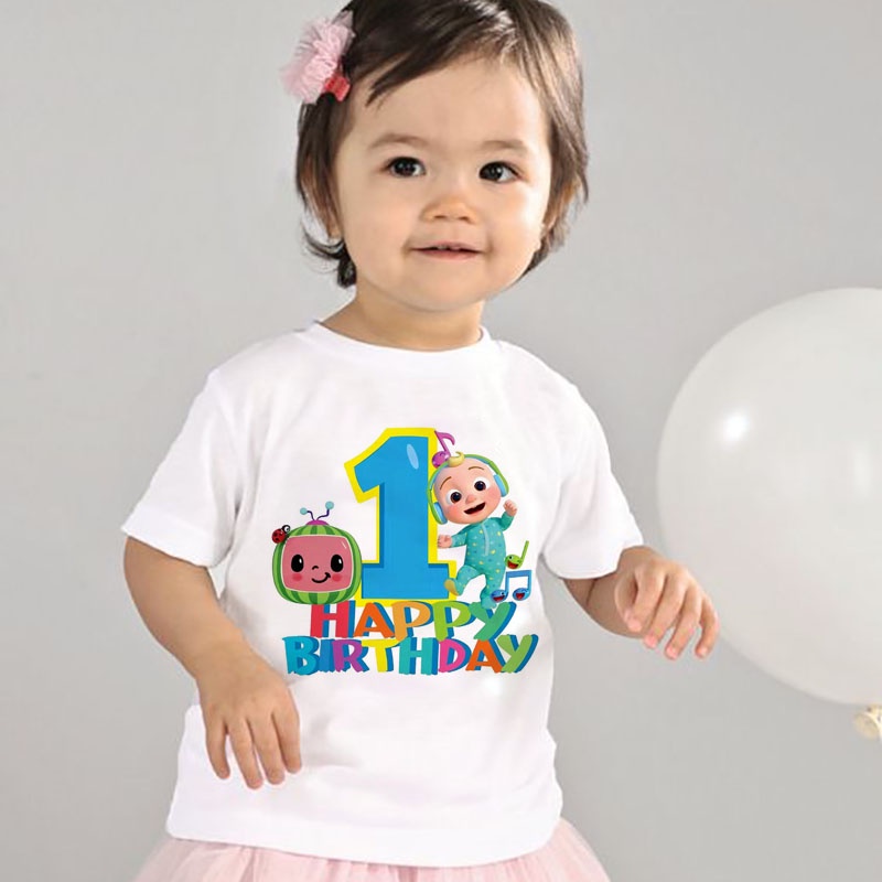 JJ Cocomelon Camisa de Cumpleaños, Personalizar Cocomelon Cumpleaños  Familias a juego