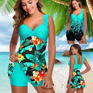  Trajes de baño para mujeres mayores de 50 años, traje de baño de  2 piezas, tankini, trajes de baño deportivos para mujer, Negro - : Ropa,  Zapatos y Joyería