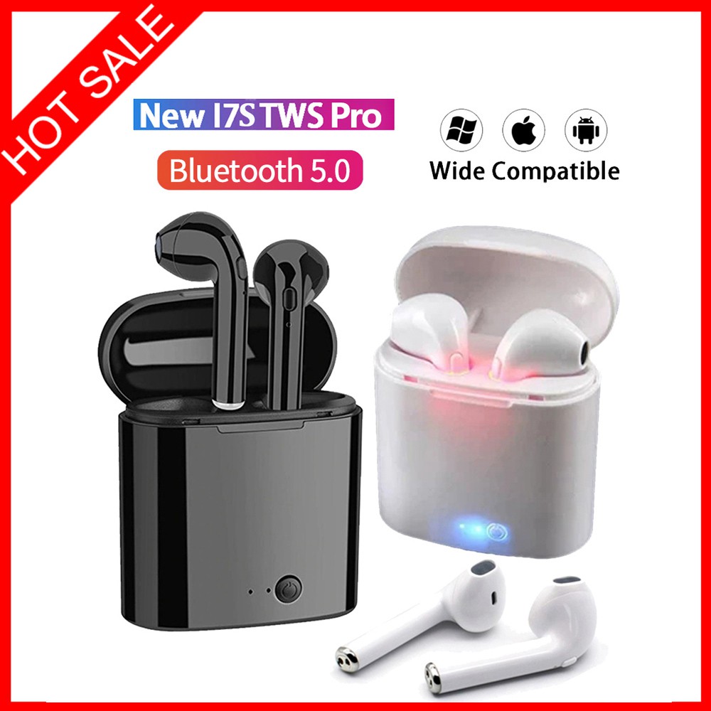 I7S tws 5.0 stereo Bluetooth headphone with Pod charger headphone