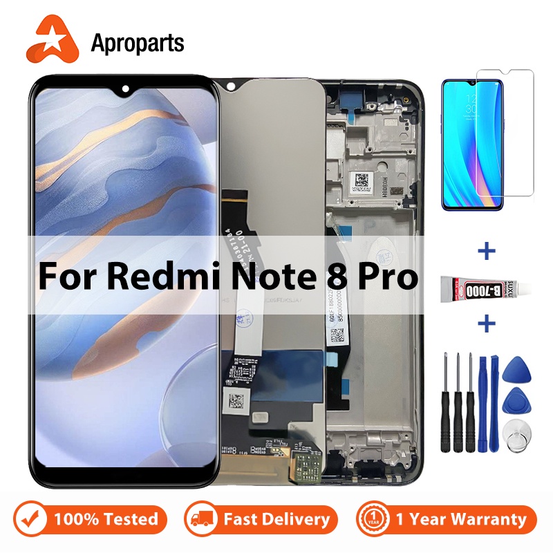 Xiaomi Repuesto Pantalla para Xiaomi Redmi Note 8 / Note 8 Pro (LCD +  táctil)