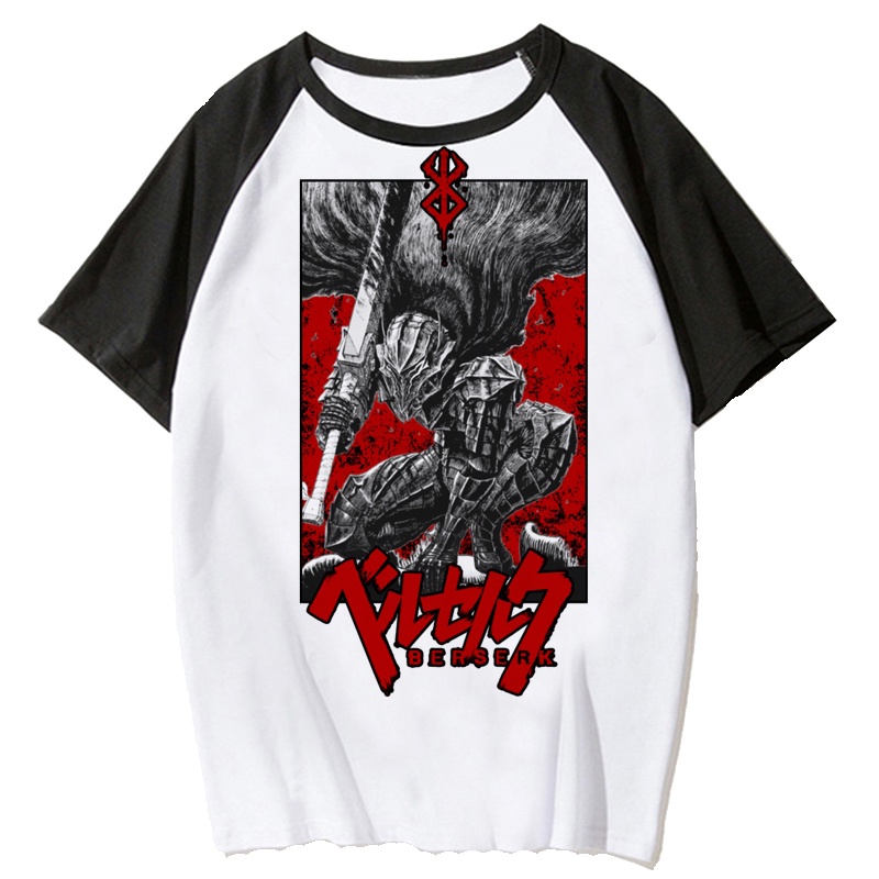 Berserk Berserker top tees Ropa Masculina Gráfica harajuku casual ...