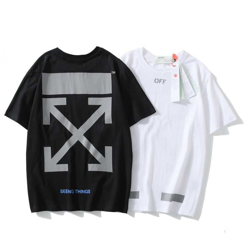 Camiseta off white seeing things sale