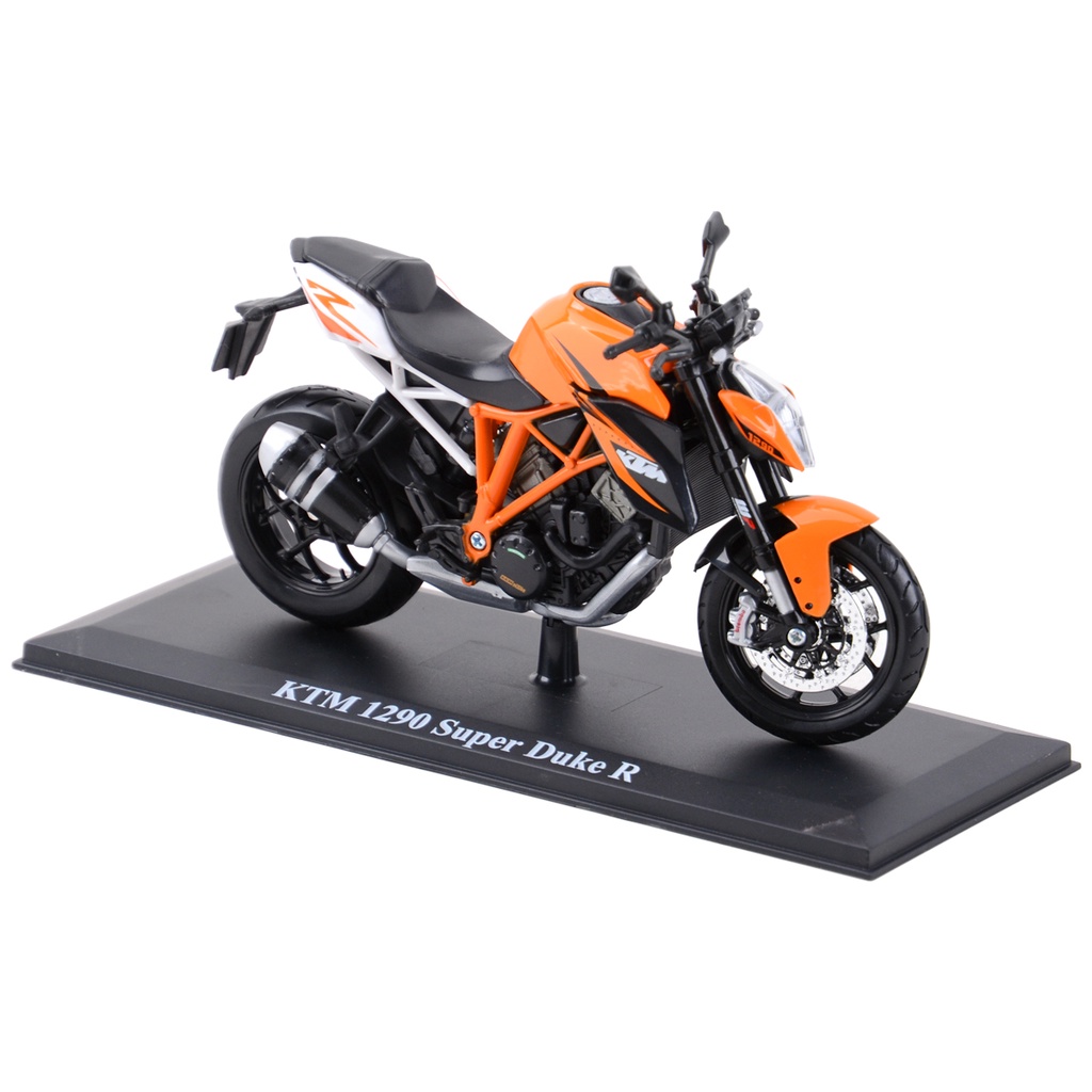 Maisto 1 12 KTM 1290 Super Duke R Con Soporte Die Fundido