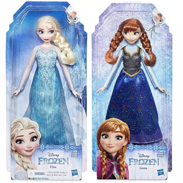 Muñecas de frozen discount anna y elsa