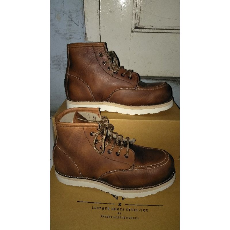 Redwing zapatos moctoe botas de seguridad ll rojo wing zapatos ll