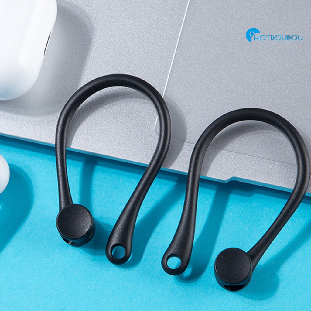 Puntas de repuesto para auriculares blancos, 3 pares de ganchos para las  orejas para Airpods con aislamiento de ruido, puntas pequeñas para