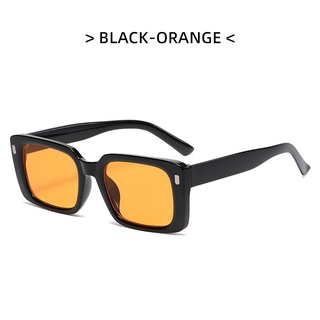  Gafas de sol hip-hop de marco pequeño para hombres y mujeres,  gafas de sol cuadradas de pierna ancha con personalidad retro (color B,  tamaño: 1) : Ropa, Zapatos y Joyería