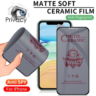 Protectores de pantalla de privacidad 3D para iPhone 11, 12, 14 Pro Max, 13  Mini, protector antiespía para iPhone X, XS, XR, 6, 7, 8 Plus, SE Glass -  AliExpress