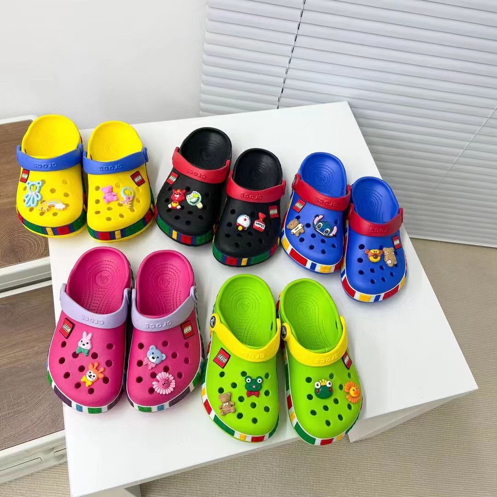 Zapatos LEGO Crocs De Alta Calidad Para Ni os De Verano De Dibujos