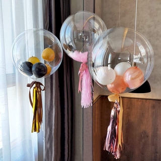 VES] globos de burbujas transparentes luminosos de 18 pulgadas, globos LED  Bobo con cadena de luz, bola de Bobo luminosa, para regalo de día de san  valentín, decoración de boda, globos de