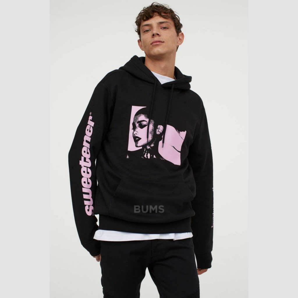 H&m x Ariana Grande con capucha - chaquetas/suéteres/sudaderas originales HnM - Unisex | Shopee México