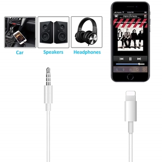 UGREEN MFi Lightning A 3.5mm Cable Auxiliar Para iPhone 3.5mm Jack Macho  Coche Convertidor Adaptador De Audio Auriculares