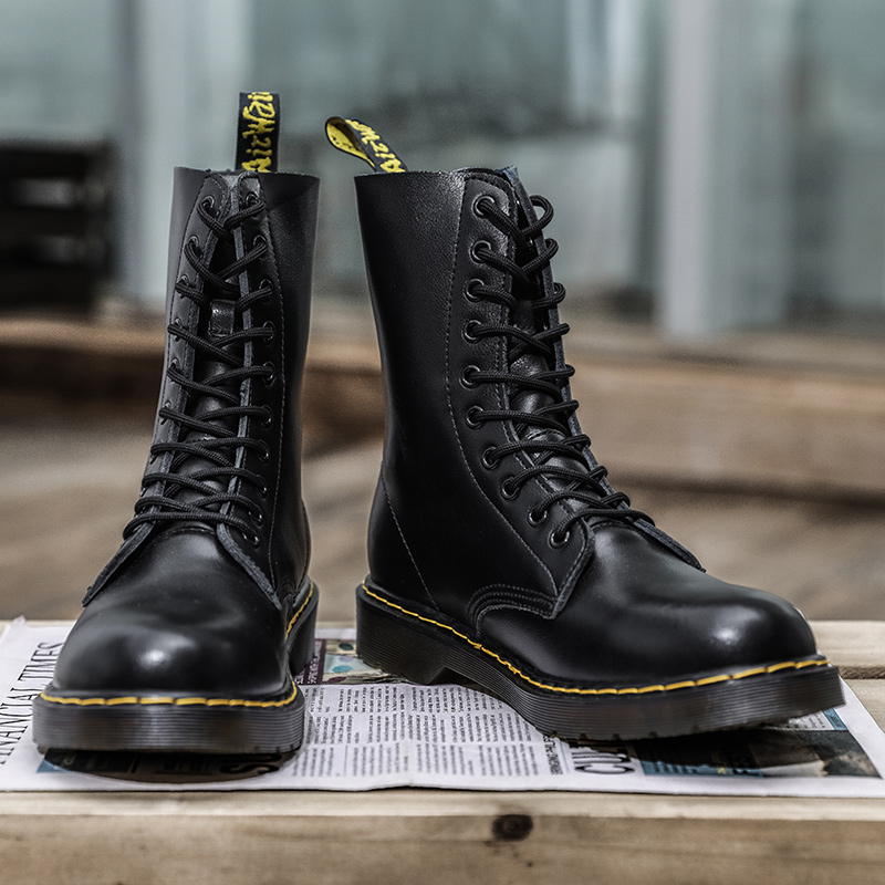 Nuevo Dr.Martens Martin Zapatos De Cuero De Herramientas Clasicos 10 Agujeros Botas Altas Tamano 35 47 Shopee Mexico