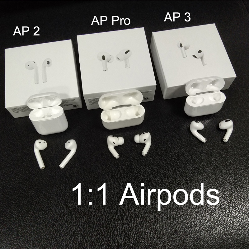 Alta Copia AirPods 2 3 Generación Pro Auriculares Cancelación Activa De  Ruido Carga Inalámbrica Con Micrófono