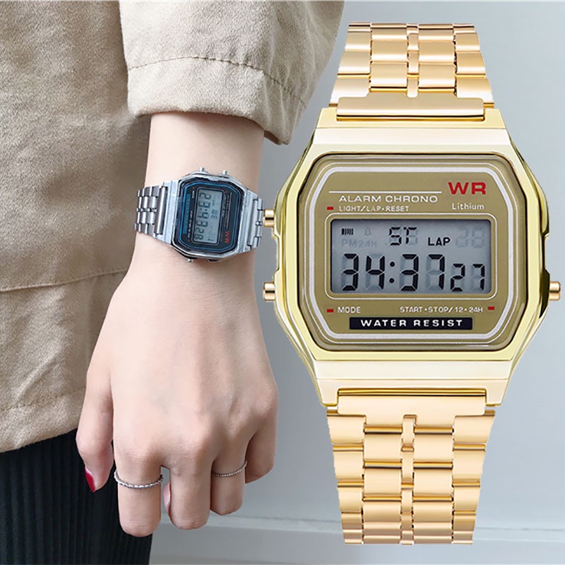 New Reloj Para Hombre Casio Original, Casio F91W-1 Classic Digital Watch  Black