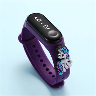 Nuevos relojes de silicona para niños/niñas/estudiantes/reloj Digital para  niños/reloj de pulsera LED cuadrado deportivo electrónico de dibujos  animados Gao Jiahui unisex