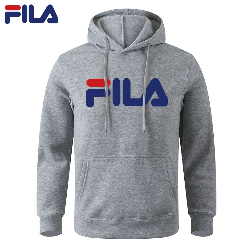 Sudadera fila 2025 gris hombre