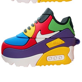 Nike AJ Zapatos AirPods 1/2 Generación Casos Apple Bluetooth Inalámbrico  Auriculares Pro Funda Protectora Lindo 3D