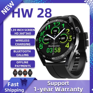 Reloj Inteligente Hw28 Smartwatch Para Hombre+nfc