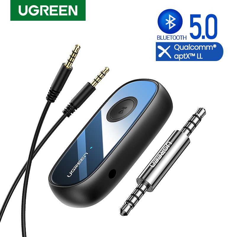 Ugreen Ll Receptor Bluetooth 5.0 Aptx 3.5mm Aux Jack De audio Adaptador Para Pc aud fonos inal mbricos