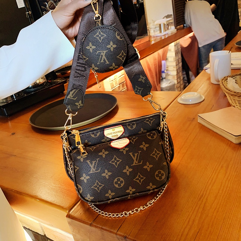 Bolso Bandolera Impermeable Louis Vuitton LV Con Caja