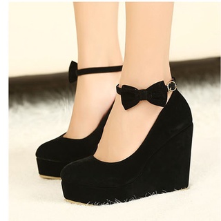 Zapatos negro de mujer con plataforma hot sale