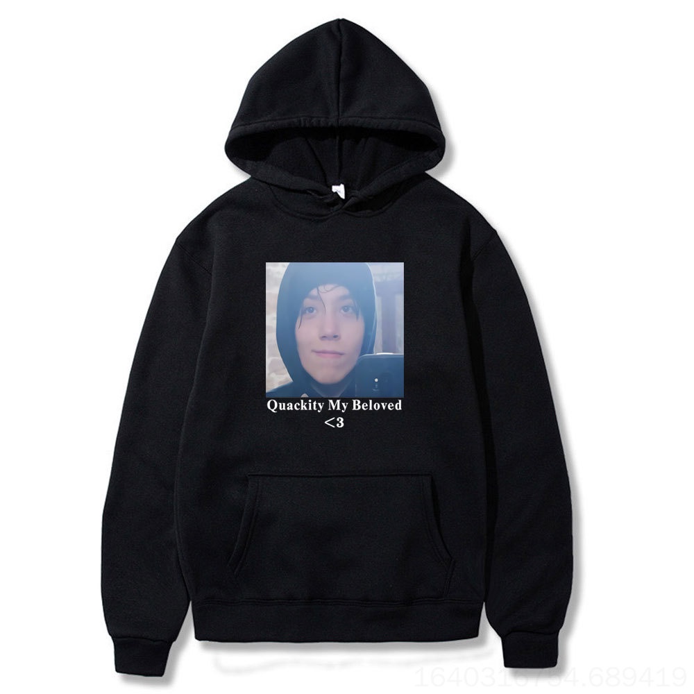 Quackity My Beloved Merch Soft Cartoon Fashion Hiphop Basic Models ...