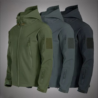 Chaqueta de camuflaje verde del ejército para hombre chaqueta militar parka  abrigo Outwear