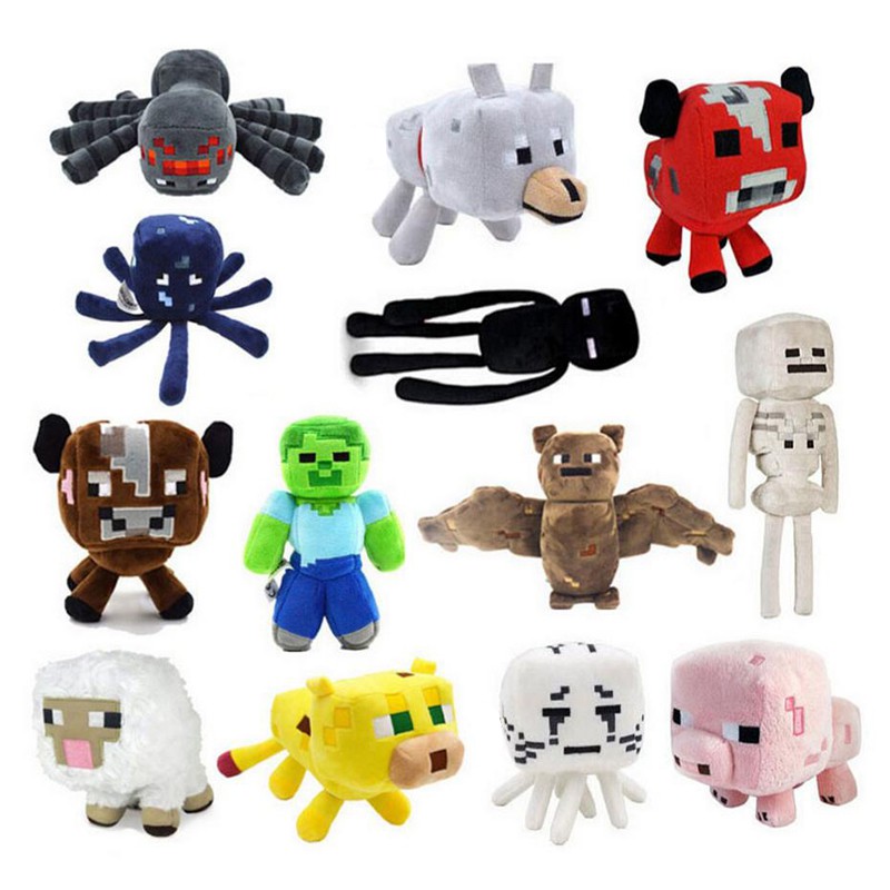 Minecraft store cuddly toys