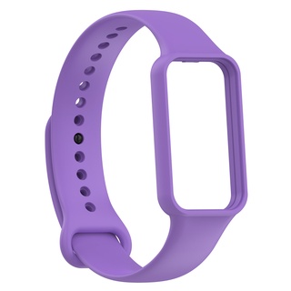 Correa De Reloj Para Huami Amazfit band 7 Deportiva Silicona Suave Bisel De  Muñeca Marco Para Pulsera Banda 7 Funda