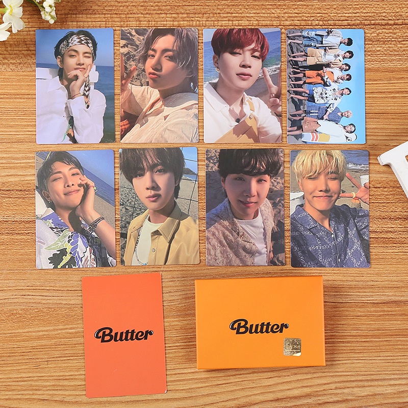 BTS Jungkook shops butter photocards