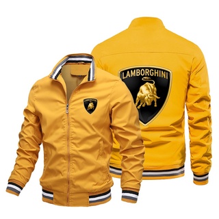 Lamborghini LOGO Chamarra Urus Huracan Ropa Deportiva Cuello Cremallera  Manga Larga Desgaste Piloto | Shopee México