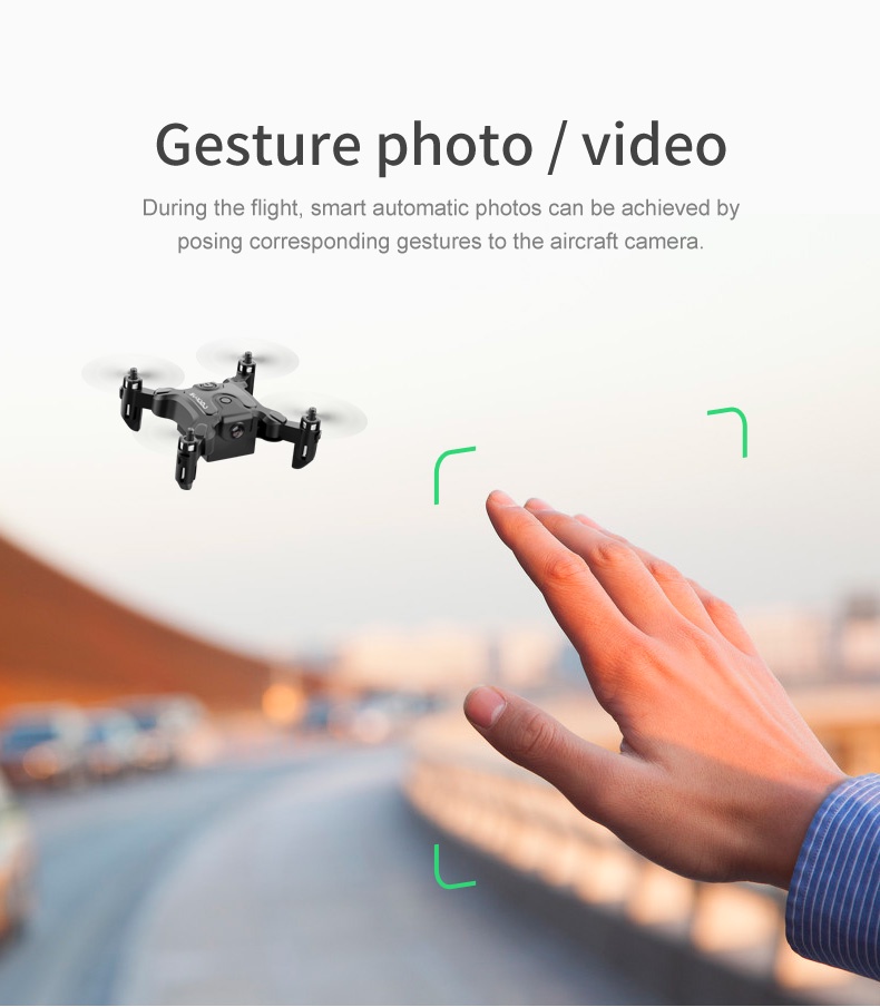 Original V2 Mini Drone 4K HD Cámara Portátil Plegable WIFI FPV Control ...
