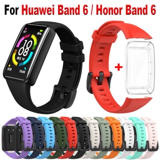 Correa Compatible con Huawei Honor Band 6 Color Entero Rojo