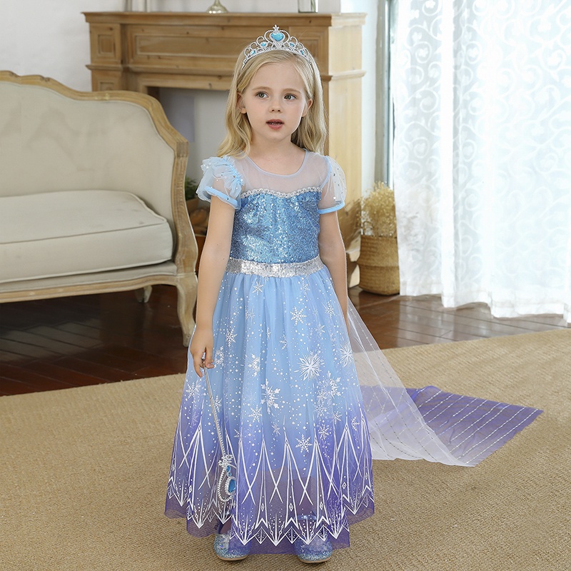 Vestidos de frozen para online niña de 3 años