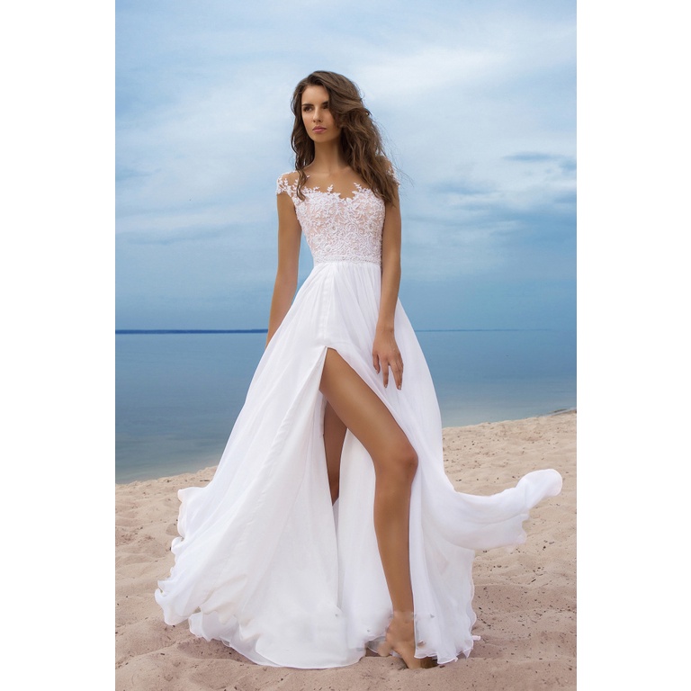 vestido blanco  Shopee México