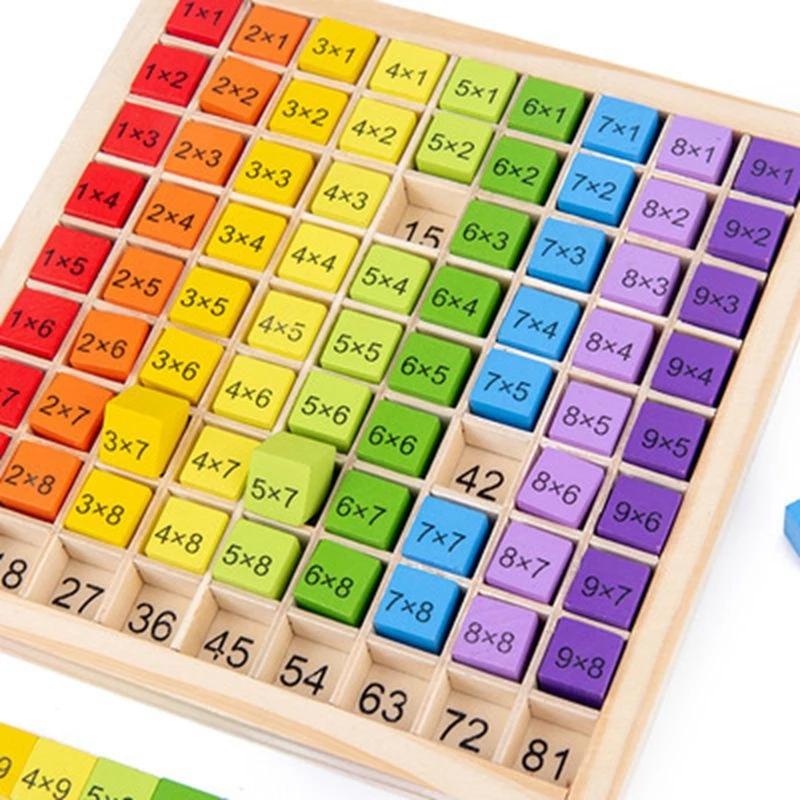 Juguetes educativos de madera para niños clearance