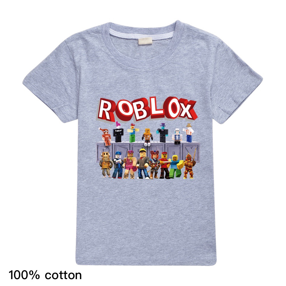 Compre Roupas infantis roblox crianças meninos meninas dos desenhos  animados impresso camiseta de manga comprida + calças terno jogo 8 cores  barato — frete grátis, avaliações reais com fotos — Joom