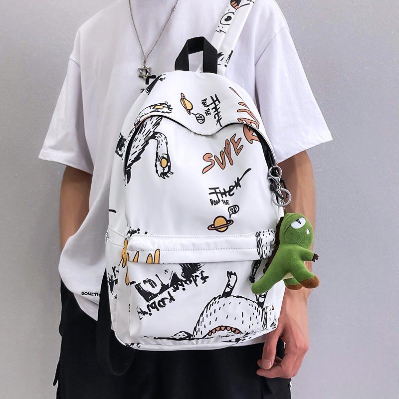 Mochila Escolar Masculina De Secundaria Estudiantes De Moda Estilo Japones De Estudiante Para Hombres Casual