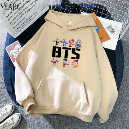 Sudadera Negra Niña Bt21 Bts