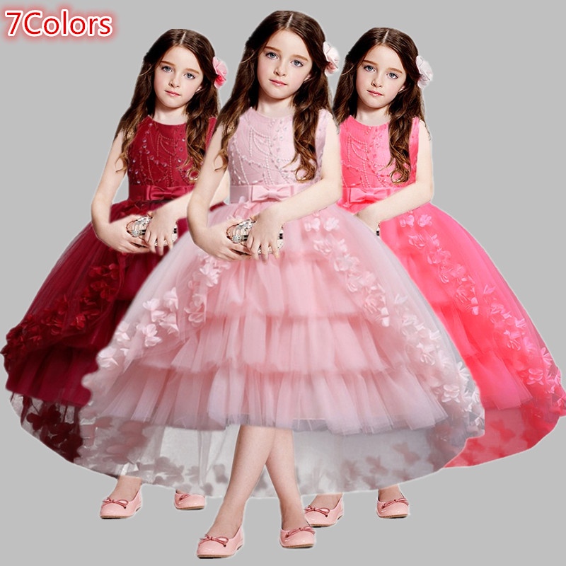 Vestidos bonitos para niña de 7 años hot sale